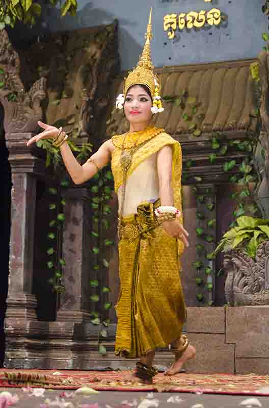 45 - Camboya - Siem Reap - danzas tradicionales